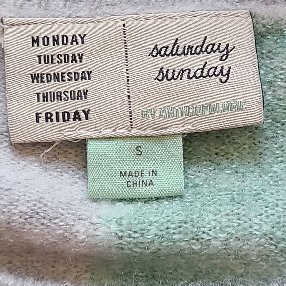 Saturday/Sunday lea colorblocked knit lounge set anthropologie small - Picture 6 of 8
